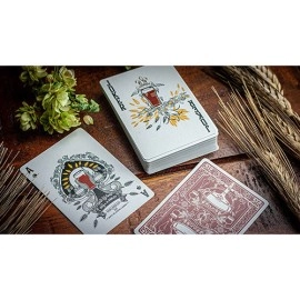 Mazzo di carte Hops & Barley (Deep Amber Ale) by JOCU Playing Cards