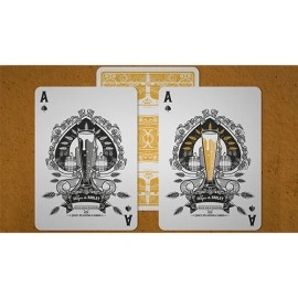 Mazzo di carte Hops & Barley (Pale Gold Pilsner) by JOCU Playing Cards