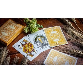 Mazzo di carte Hops & Barley (Pale Gold Pilsner) by JOCU Playing Cards