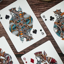 Mazzo di carte Eternal Reign (Ruby Empire) Playing Cards by Riffle Shuffle