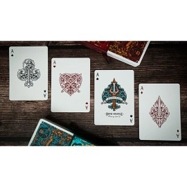 Mazzo di carte Eternal Reign (Ruby Empire) Playing Cards by Riffle Shuffle