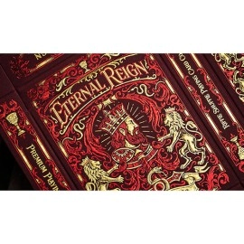 Mazzo di carte Eternal Reign (Ruby Empire) Playing Cards by Riffle Shuffle