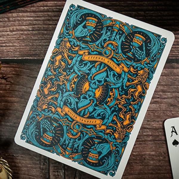 Mazzo di carte Eternal Reign (Sapphire Kingdom) Playing Cards by Riffle Shuffle
