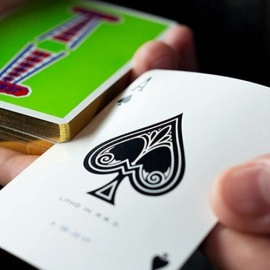 Mazzo di carte Gilded Vintage Feel Jerry's Nuggets (Green) Playing Cards