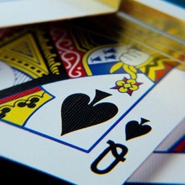 Mazzo di carte Gilded Vintage Feel Jerry's Nuggets (Aqua) Playing Cards