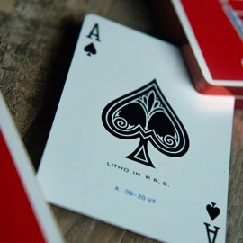 Mazzo di carte Gilded Vintage Feel Jerry's Nuggets (Red) Playing Cards