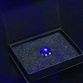 TF DICE (Transparent Forcing Dice) BLUE by Chris Wu