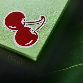 Mazzo di carte Cherry Casino House Deck Playing Cards (Sahara Green)