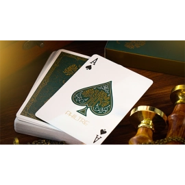 Mazzo di carte Green Philtre V3 Playing Cards by Riffle Shuffle
