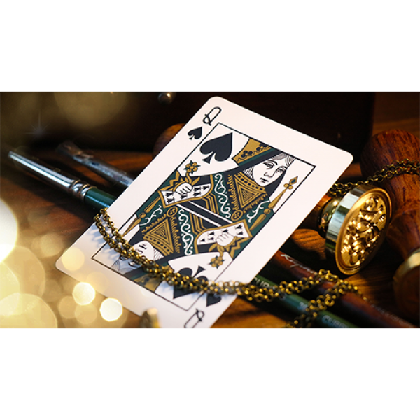 Mazzo di carte Green Philtre V3 Playing Cards by Riffle Shuffle