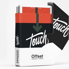 Mazzo di carte Offset Orange Playing Cards by Cardistry Touch
