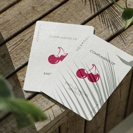 Mazzo di carte Cherry Casino (Tropicana Teal) Playing Cards by Pure Imagination Projects