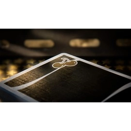Mazzo di carte Cherry Casino (Monte Carlo Black and Gold) Playing Cards by Pure Imagination Projects