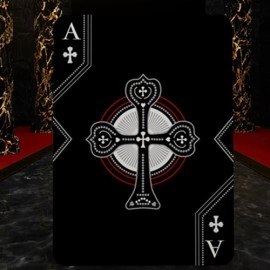 Mazzo di carte Black Platinum Lordz Playing Cards (Foil)