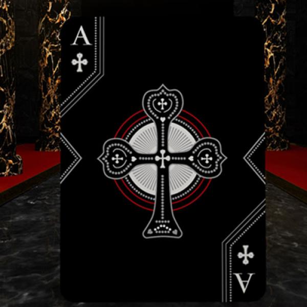 Mazzo di carte Black Platinum Lordz Playing Cards (Foil)