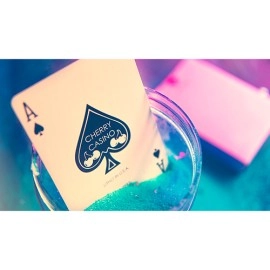 Mazzo di carte Cherry Casino House Deck Playing Cards (Flamingo Pink)