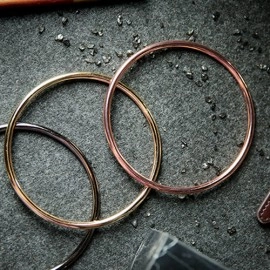 Linking Rings (Space Grey) 10 cm by TCC - Anelli Cinesi