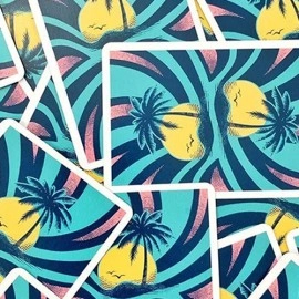 Mazzo di carte Palm Tree Playing Cards