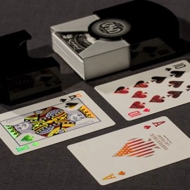 Mazzo di carte Vertex Black Playing Cards