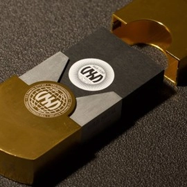 Mazzo di carte Vegas Diffractor Gold (Metal) Playing Cards