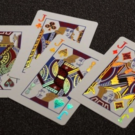 Mazzo di carte Vegas Diffractor Ultraviolet (Metal) Playing Cards