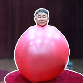 Entering Balloon YELLOW (160cm - 80inches) by JL Magic