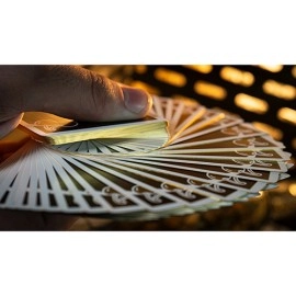 Mazzo di carte Limited Edition Cherry Casino Gilded (Monte Carlo Black and Gold) Numbered Seals Playing Cards by Pure Imagination Projects