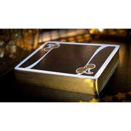 Mazzo di carte Limited Edition Cherry Casino Gilded (Monte Carlo Black and Gold) Numbered Seals Playing Cards by Pure Imagination Projects