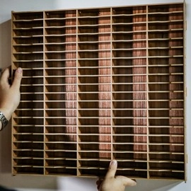 Playing Cards Wall (100 Decks) Display by TCC