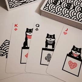 Mazzo di carte Shiba Seigaiha Playing cards