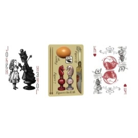 Mazzo di carte Fig. 23 Looking-Glass Playing Cards