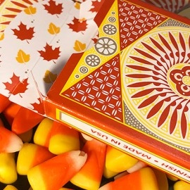 Mazzo di carte Tally Ho Autumn Circle Back Playing Cards