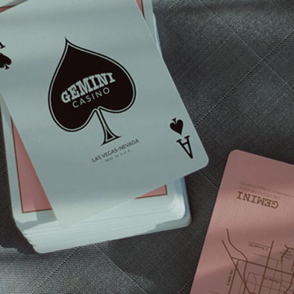 Mazzo di carte Gemini Casino Pink Playing Cards by Gemini