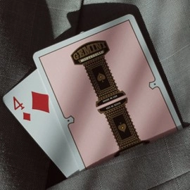 Mazzo di carte Gemini Casino Pink Playing Cards by Gemini