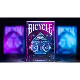 Mazzo di carte Gilded Fucsia Bicycle Cybershock Playing Cards