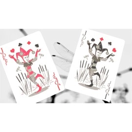 Mazzo di carte Gilded Bicycle Dragonfly (Teal) Playing Cards