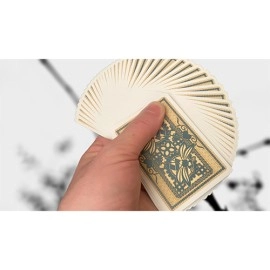 Mazzo di carte Gilded Bicycle Dragonfly (Tan) Playing Cards