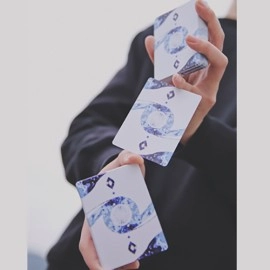 Mazzo di carte Fluid Art Blue (Cardistry Edition) Playing Cards