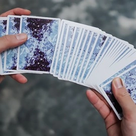 Mazzo di carte Fluid Art Blue (Cardistry Edition) Playing Cards
