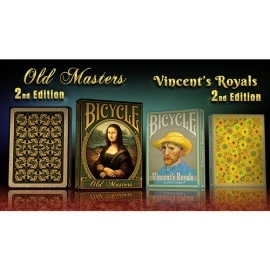 Mazzo di carte Bicycle Limited Edition Vincent's Royals 2nd Edition Playing Cards