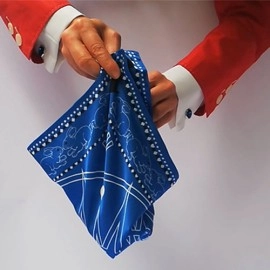 Devil's Bandana (Blue) by Lee Alex