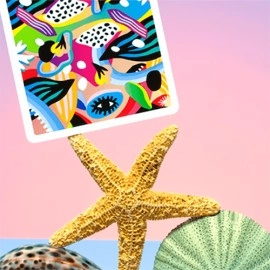 Mazzo di carte 2021 Summer Collection: Ocean Playing Cards by CardCutz
