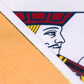 Mazzo di carte Feather Deck: Goldfinch Edition (Gold) by Joshua Jay