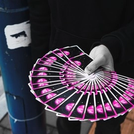 2012 VP 113 Pink Playing Cards by BOCOPO