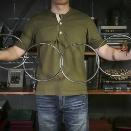 Michael Ammar Linking Rings / 5 Ring Set by Michael Ammar & TCC