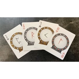 Mazzo di carte Gilded Bicycle Rune Playing Cards