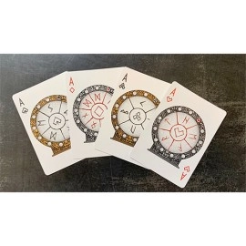 Mazzo di carte Gilded Bicycle Rune Playing Cards