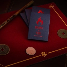 BRAND OF FIRE / BLUE(Gimmicks and Online Instructions) by Federico Poeymiro