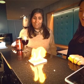 BRAND OF FIRE / BLUE(Gimmicks and Online Instructions) by Federico Poeymiro