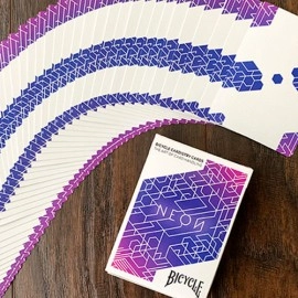 Mazzo di carte Bicycle Neon Cardistry Blue Aurora Playing Cards